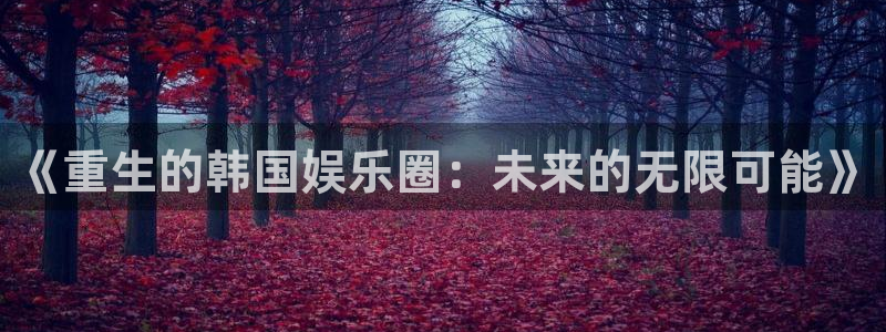 壹号国际app免费下载安装：《重生的韩国娱乐圈：未来的无限可能》